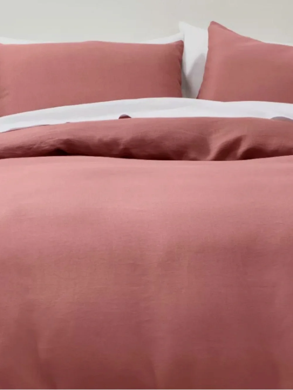 Casaluna Rose Full/Queen Hemp Duvet Cover Set